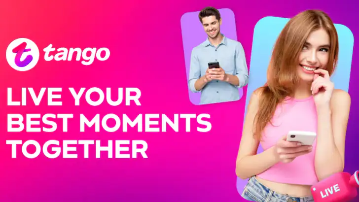 Tango: Live Stream, Video Chat feature graphic