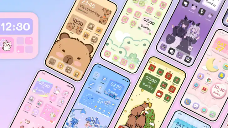 ThemeMax: Widgets & Wallpapers feature graphic