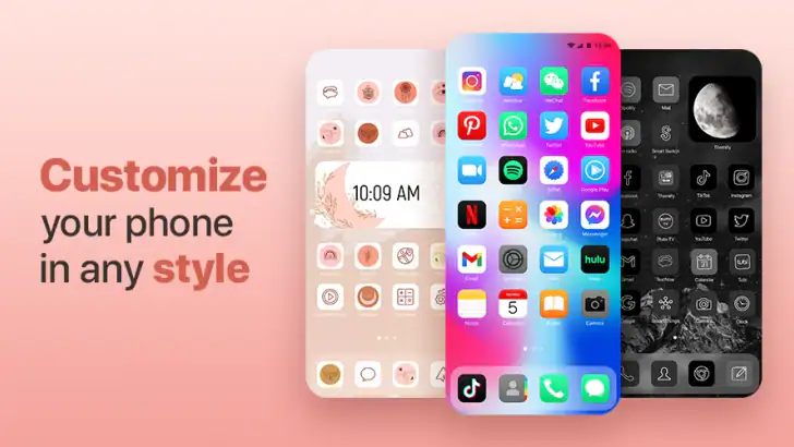 Themify: Theme & Icon Changer feature graphic