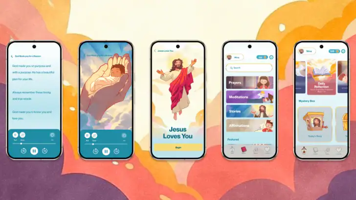 Theo: Prayer & Meditation feature graphic