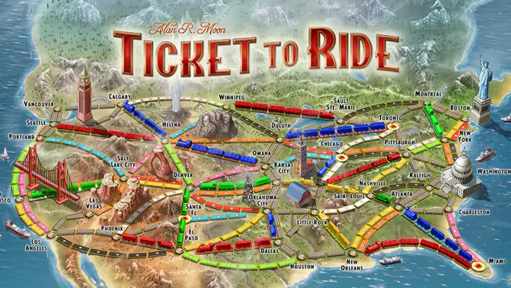 Ticket to Ride® feature graphic