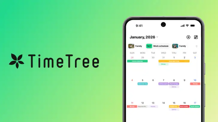 TimeTree - Shared Calendar feature graphic