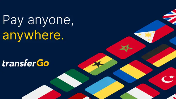 TransferGo: Money Transfer feature graphic