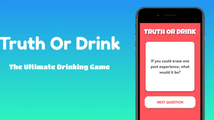 Truth or Drink - Drinking Game feature graphic