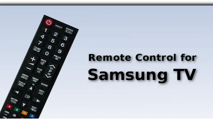 TV (Samsung) Remote Control feature graphic