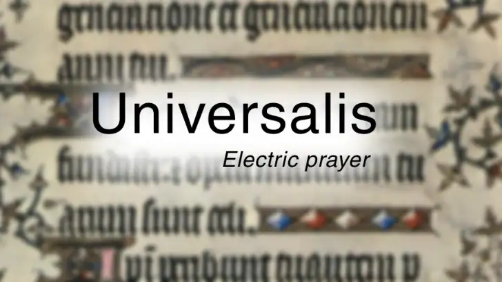 Universalis feature graphic