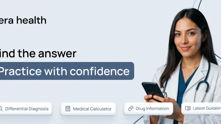 Vera—Medical AI for Clinicians feature graphic