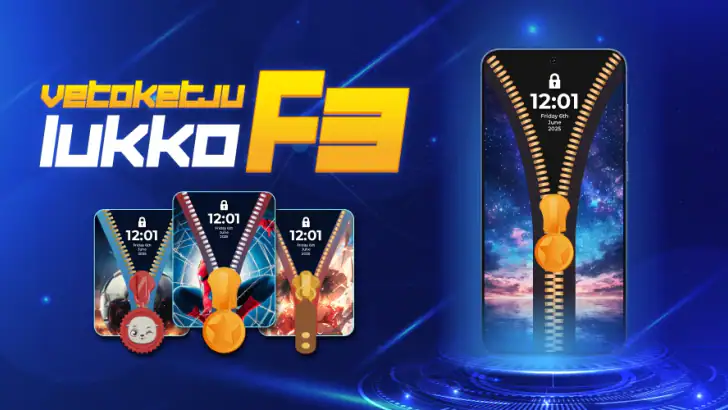 Vetoketjutaustakuva: Zip Lock feature graphic