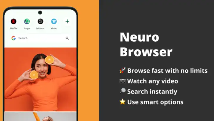 Video Browser feature graphic