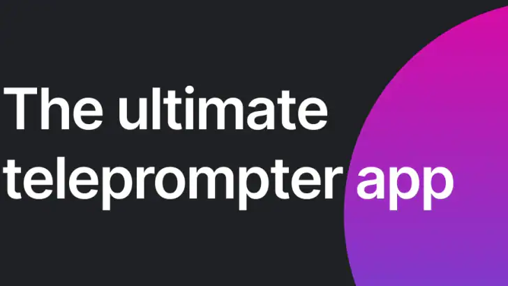 Video Teleprompter - Evelize feature graphic