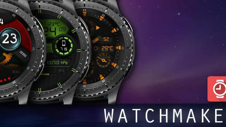 WatchMaker Watch Faces feature graphic