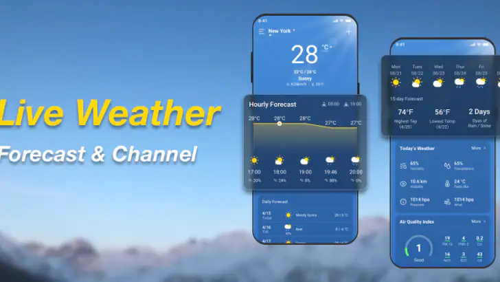 Weather Forecast - Live Radar feature graphic
