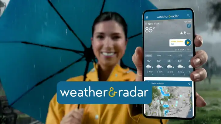 Weather & Radar Forecast feature graphic