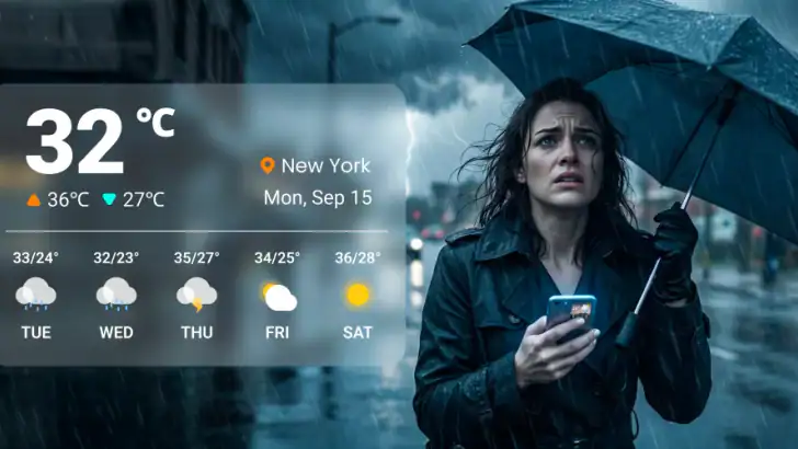 Weather Radar, Live Radar feature graphic