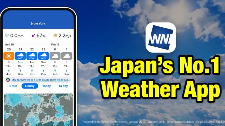 Weathernews - Weather Forecast feature graphic