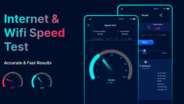 Wifi Speed Test - Speed Test feature graphic