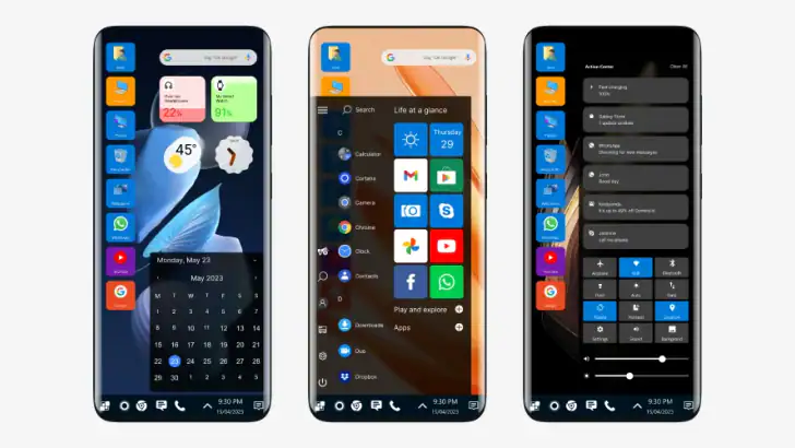Win 11 Launcher feature graphic