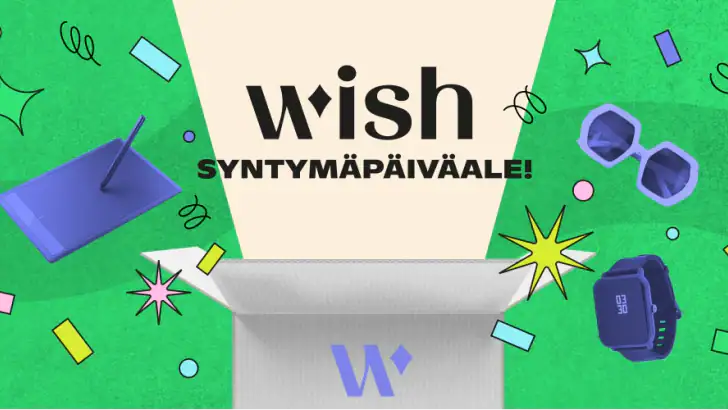 Wish: osta ja säästä feature graphic
