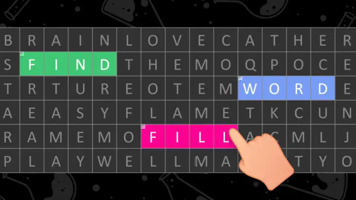 Word Search: FillWords feature graphic