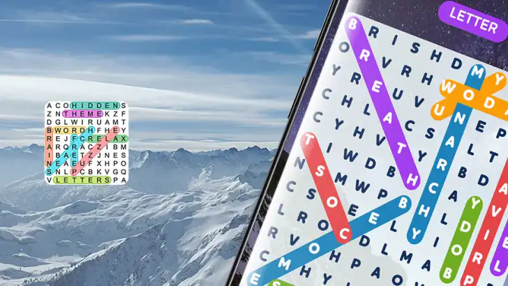 Word Search Quest - Puzzles feature graphic