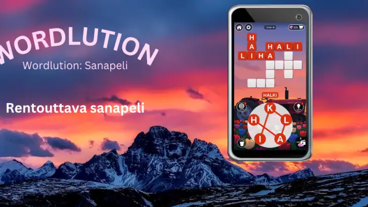 Wordlution: Sanapeli feature graphic