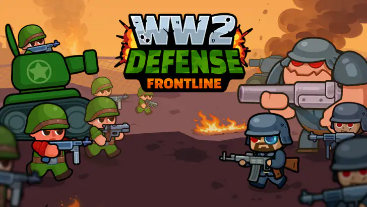 WW2 Defense - Merge Frontline feature graphic