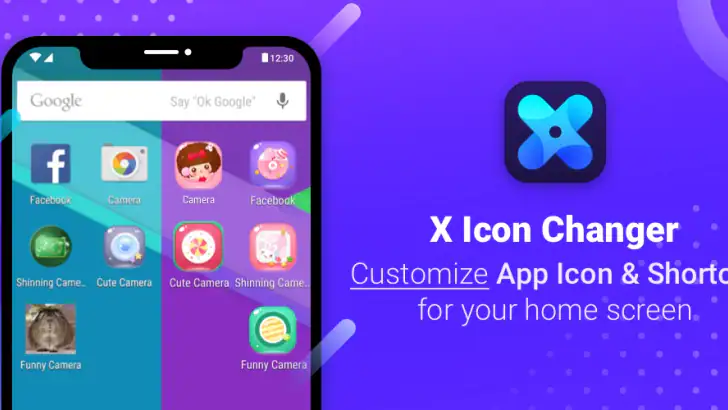 X Icon Changer - Change Icons feature graphic