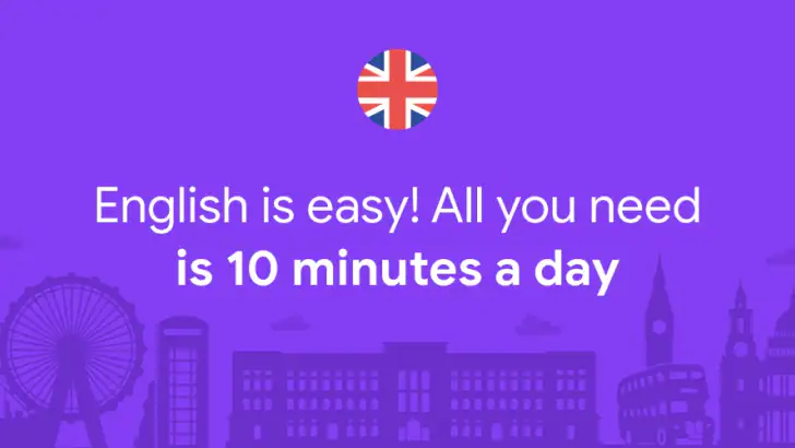 10 Minute English feature graphic