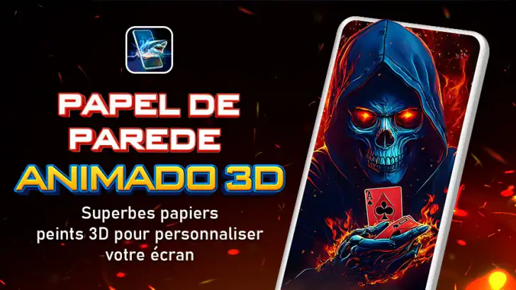 3D Live Wallpapers - 4K & 4D feature graphic