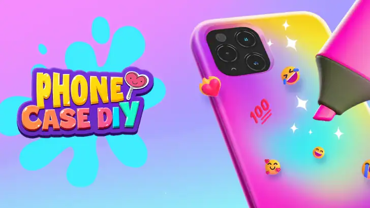 3D Phone Case DIY: Makeover feature graphic