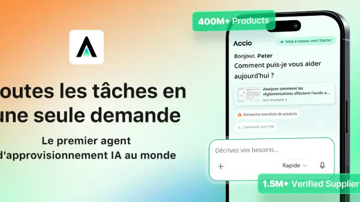 Accio: l'agent IA d'Alibaba feature graphic