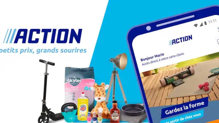 Action feature graphic