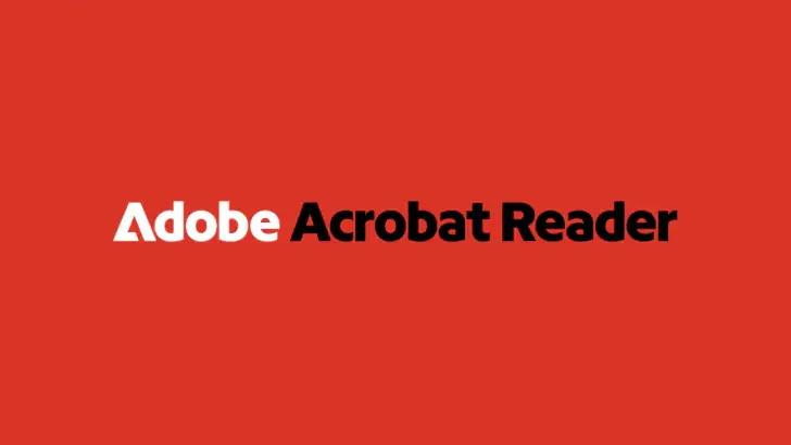 Adobe Acrobat Reader pour PDF feature graphic