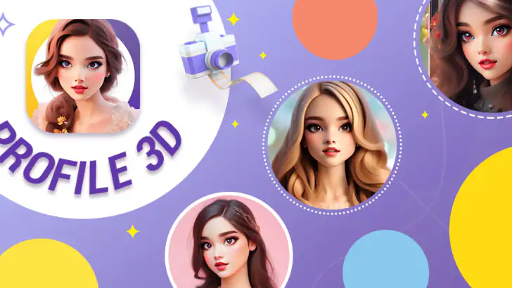 AI Art Profile feature graphic