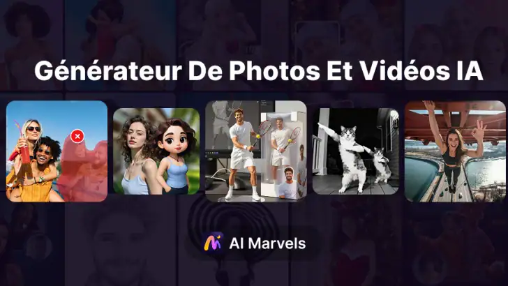 AI Marvels - AI Photo & Video feature graphic