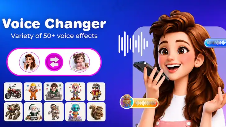 AI Voice Changer feature graphic