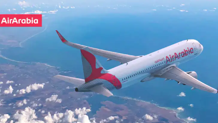 Air Arabia (official app) feature graphic