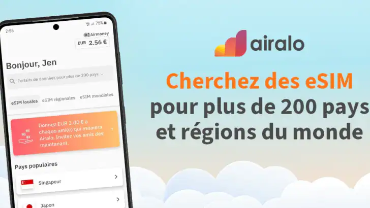 Airalo : eSIM de voyage feature graphic