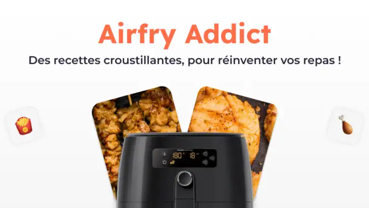 AirfryAddict: Recette Airfryer feature graphic
