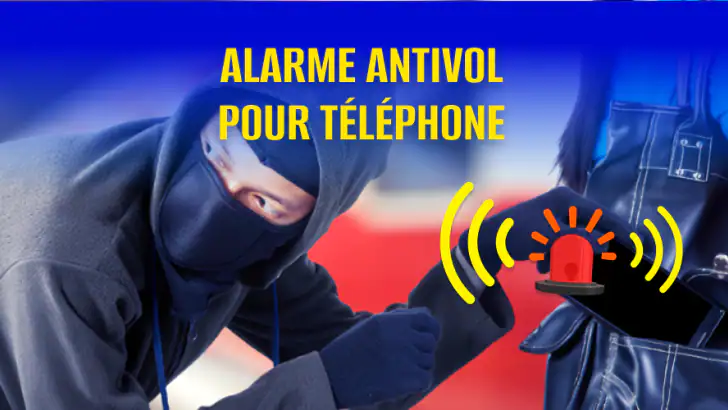 Alarme Antivol Pour Téléphone feature graphic