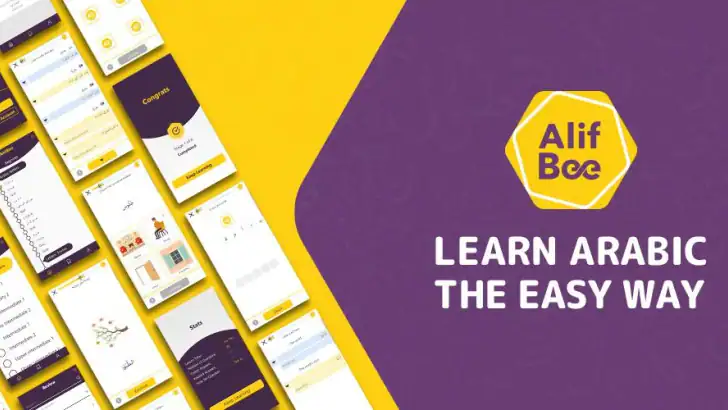 AlifBee - Apprendre l'arabe feature graphic