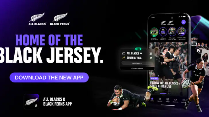 All Blacks & Black Ferns Rugby feature graphic