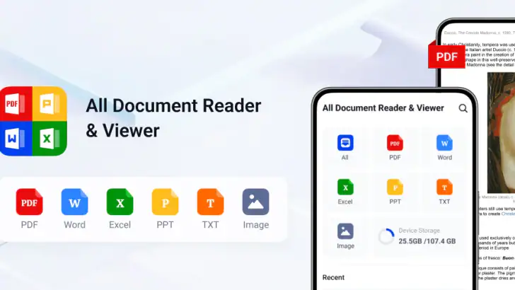 All Document Reader & Viewer feature graphic