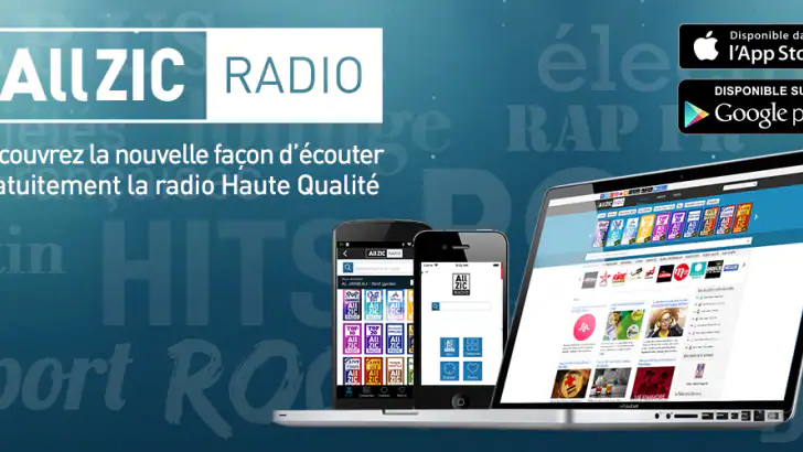 Allzic Radio webradio musique feature graphic
