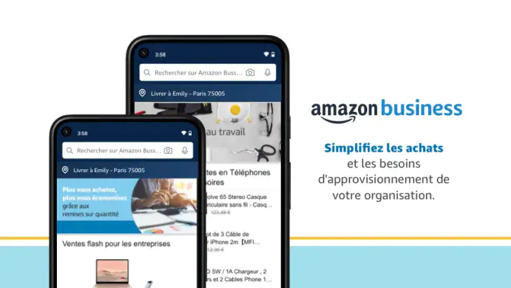 Amazon Business: Achats en B2B feature graphic