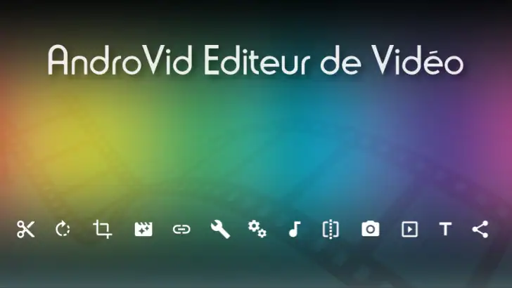 AndroVid Pro: Editeur de Vidéo feature graphic