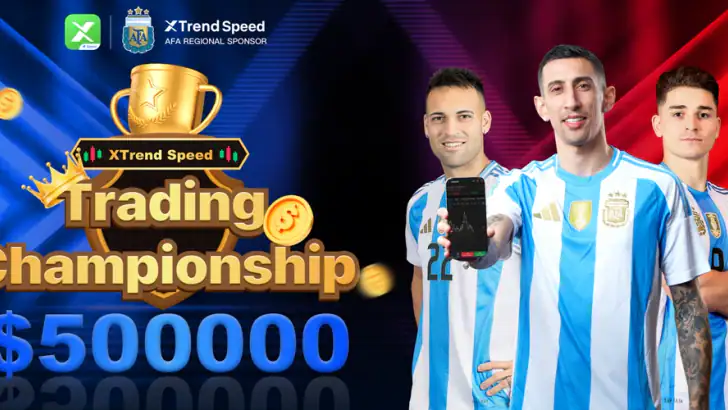 App de trading Speed XTrend feature graphic
