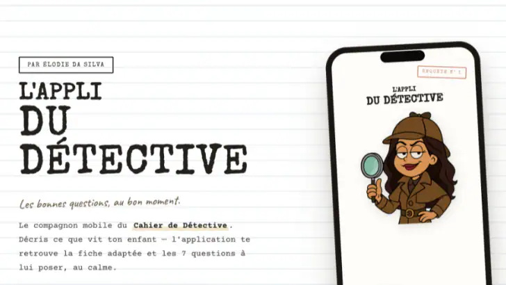 App du Détective : comprendre feature graphic