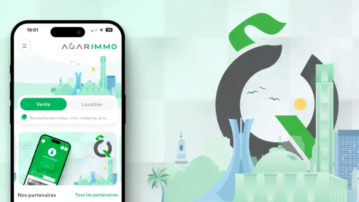 Aqarimmo feature graphic