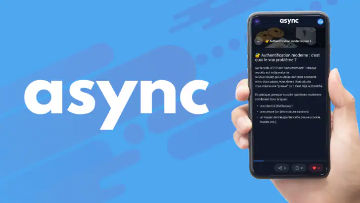 Async feature graphic